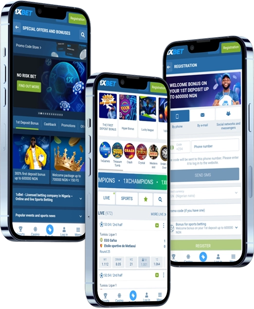 1xBet app Android iOS